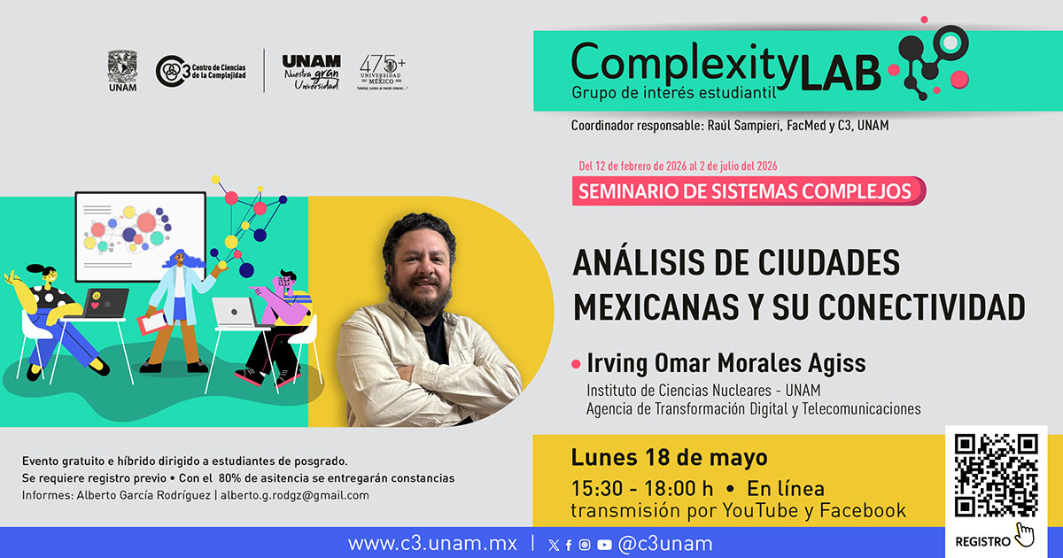 Seminario de Sistemas Complejos - Complexity Lab C3 UNAM